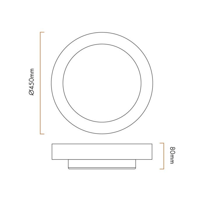 MONACO-UV resistant LED bulkhead